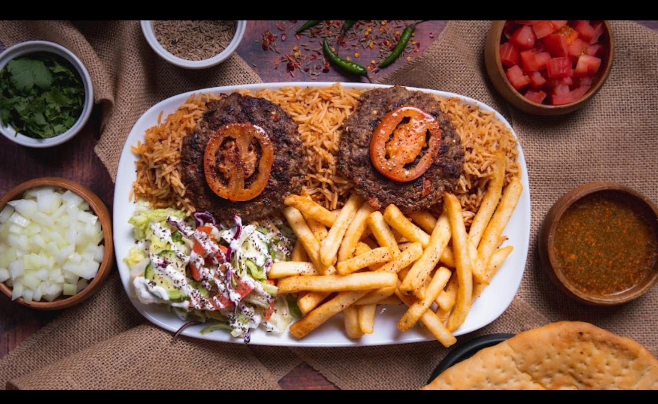 Chapli Kabab Platter